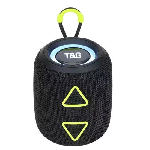 Bluetooth-колонка TG655 з RGB ПІДСВІЧУВАННЯМ,  speakerphone, радіо, black