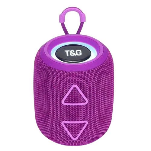 Bluetooth-колонка TG655 з RGB ПІДСВІЧУВАННЯМ,  speakerphone, радіо, purple