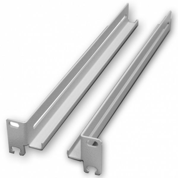 Лапи подовжені для полиці CMS UA-SH4-XLG 19" 4 точки кріплення, комплект 2 шт., сірі