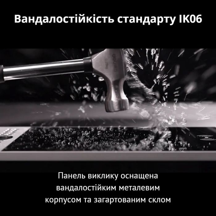 Багатоабонентна панель виклику Akuvox R29C Black на Android (розпізнавання обличчя, Bluetooth)