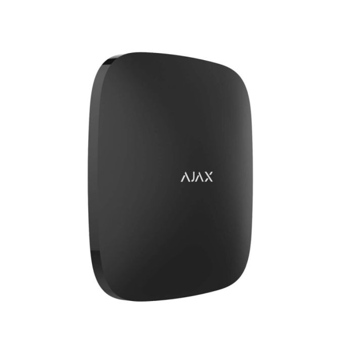 Інтелектуальна централь Ajax Hub Plus black з підтримкою 2 SIM-карт і Wi-Fi