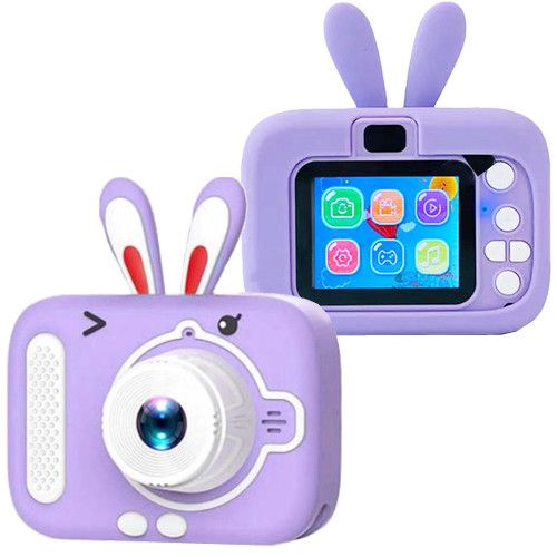 Дитячий фотоапарат X900, PURPLE RABBIT