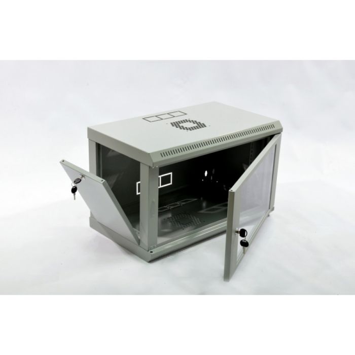 Шафа серверна CMS 6U 600 x 350 x 373 UA-MGSWL635G для мережевого обладнання