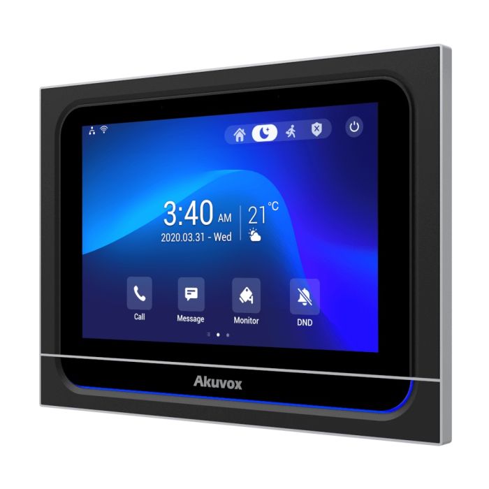 IP-відеодомофон з Wi-Fi 7" Akuvox X933W Black