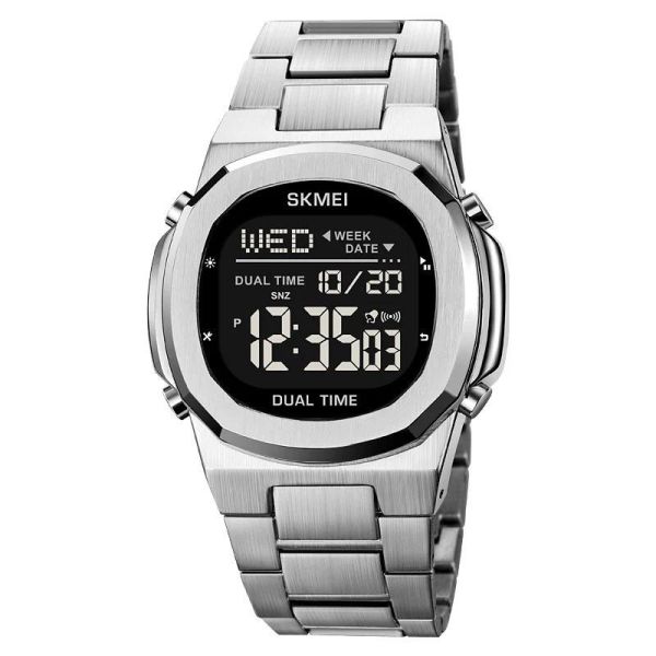 Годинники наручні 2004SIBK SKMEI, SILVER-BLACK