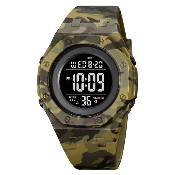 Годинники наручні 2048CMGN SKMEI, CAMO GREEN