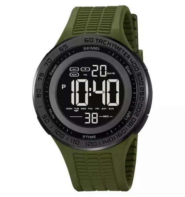 Годинники наручні 2155AG SKMEI, ARMY GREEN
