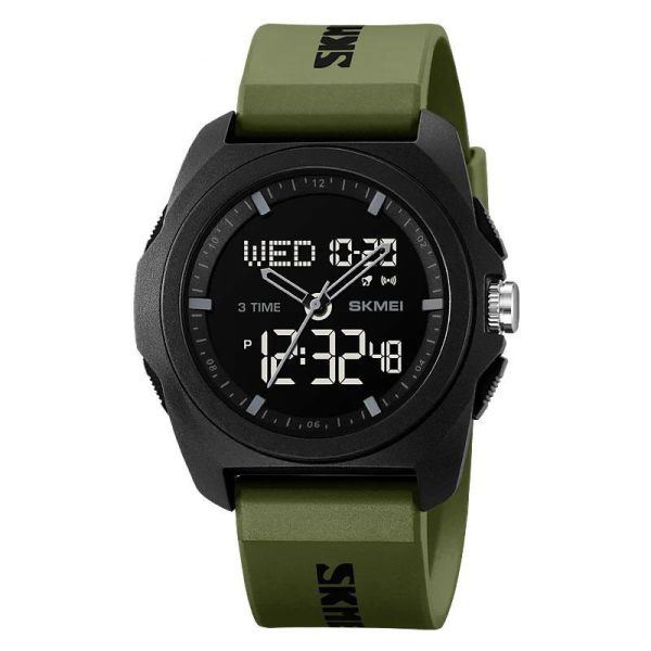 Годинники наручні 2199AG SKMEI, ARMY GREEN