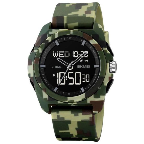 Годинники наручні 2199CMGN SKMEI, CAMO GREEN