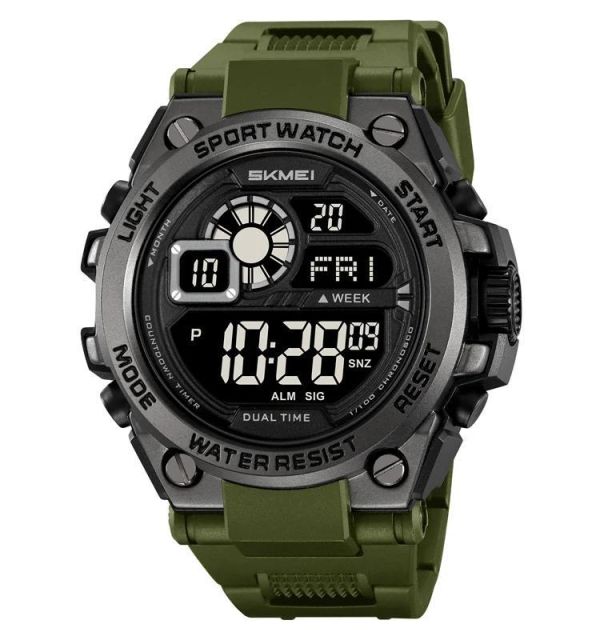Годинники наручні 2318AG SKMEI, ARMY GREEN