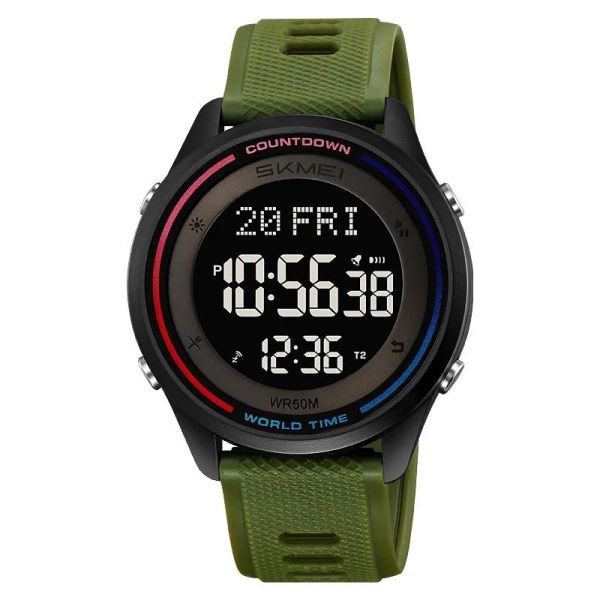 Годинники наручні 2348AG SKMEI, ARMY GREEN