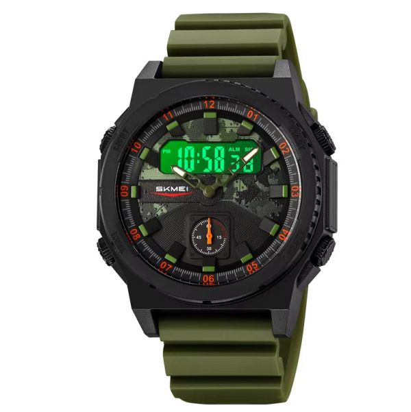 Годинники наручні 2355AG SKMEI, ARMY GREEN