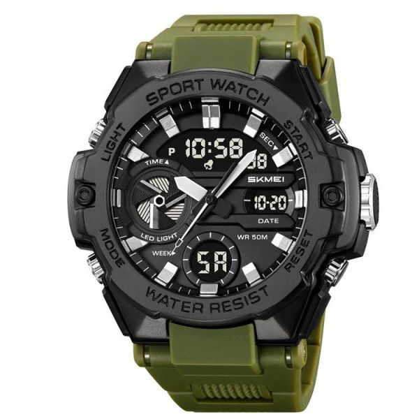 Годинники наручні 2383AG SKMEI, ARMY GREEN