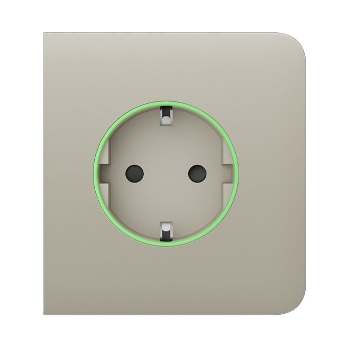 Бічна панель Ajax SideCover (type F) ivory для вбудованої розетки