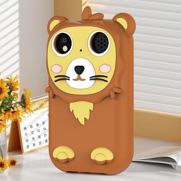 Дитячий фотоапарат Q13, BROWN, сенсорний екран
