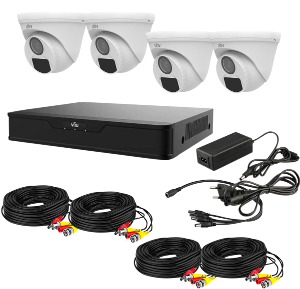 Комплект відеоспостереження Uniview AHD 4DOME