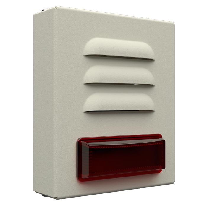 Світлозвуковий оповіщувач в металевому корпусі Джміль (24 В)