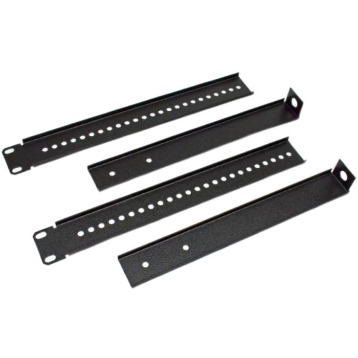 Комплект фіксаторів однорамної стійки до стіни, чорний