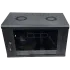EServer 6U Шафа скло чорне