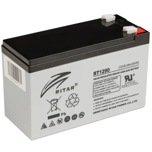 Ritar RT1290 12V 9Ah grey Акумуляторна батарея