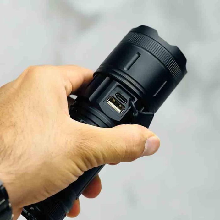 Фонарь YEMAO YM-G31 TG, 1x38650, ЗУ Type-C, zoom