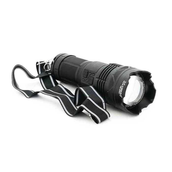 Фонарь YEMAO YM-G501-60W TG 60W, 4x18650, Power Bank, ЗУ Type-C, zoom, кейс