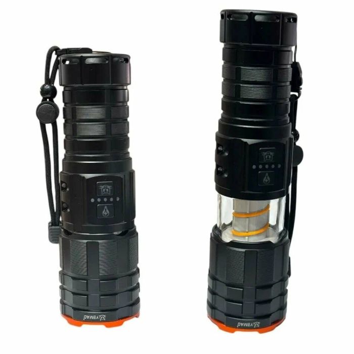 Фонарь YEMAO YM-G521 TG 30W, 1x40700, Power Bank, ЗУ Type-C, zoom, функция лампы