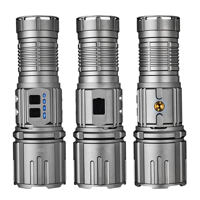 Фонарь YEMAO YM-G920 TG 30W, 1x40700, Power Bank, ЗУ Type-C, zoom, функция лампы