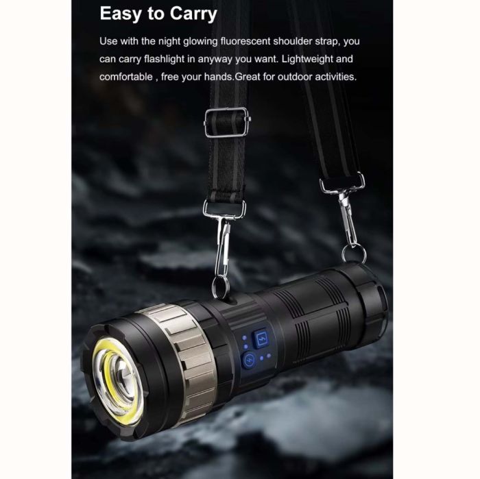 Фонарь YEMAO YM-G931 TG 30W+COB, 1x40700, Power Bank, ЗУ Type-C, zoom