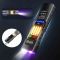 Фонарь YEMAO YM-M31-UV P50+UV+SMD(RGB), Li-Ion аккумулятор, ЗУ Type-C, магнит, зажим