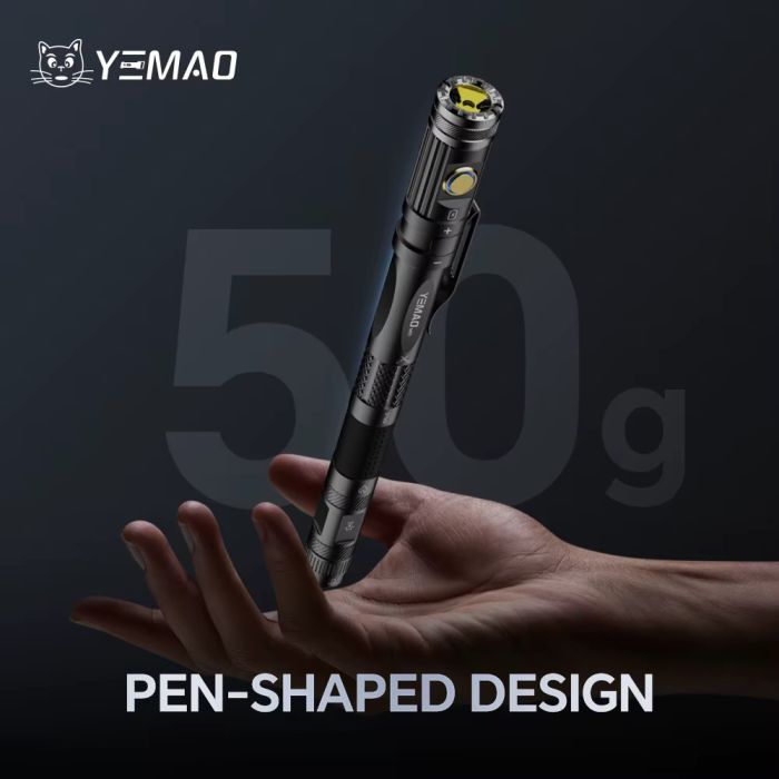 Фонарь YEMAO YM-M91 XPG, 1x10280, ЗУ Type-C, 6-in-1 multitool