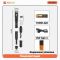 Фонарь YEMAO YM-M91 XPG, 1x10280, ЗУ Type-C, 6-in-1 multitool
