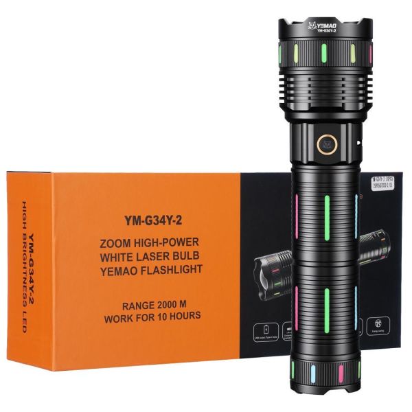 Ліхтар YEMAO YM-G34Y-2 TG 30W, 1x381350, Power Bank, ЗУ Type-C, zoom