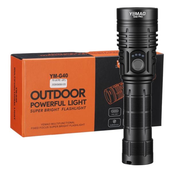 Фонарь YEMAO YM-G40 PRO SST40, 1x21700, ЗУ Type-C