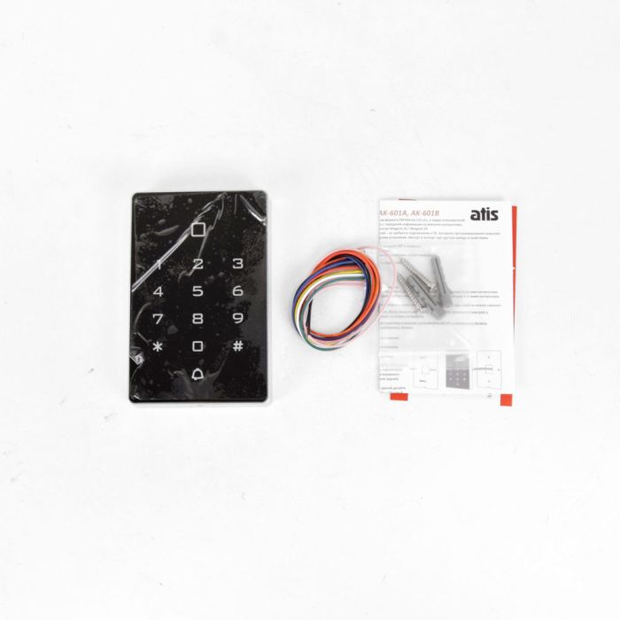 Комплект контролю доступу з кодовою клавіатурою ATIS AK-602B, блоком живлення Full Energy BGM-123Pro 12 В / 3 А, електромеханічним замком ATIS Lock SS