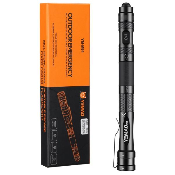 Фонарь YEMAO YM-M91 XPG, 1x10280, ЗУ Type-C, 6-in-1 multitool