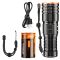 Фонарь YEMAO YM-G521 TG 30W, 1x40700, Power Bank, ЗУ Type-C, zoom, функция лампы