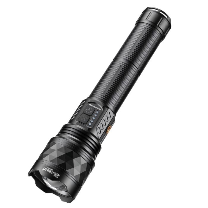 Фонарь YEMAO YM-G641 TG 60W, 1x33140, Power Bank, ЗУ Type-C, zoom, кейс