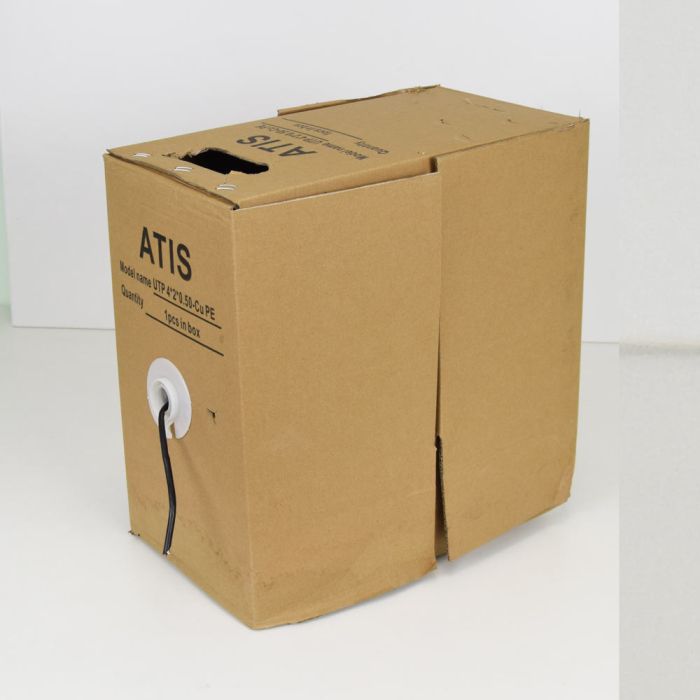 UTP 4*2*0.5-CU PE кат.5е (UTP мідь зовнішній) бухта 305м (розпродаж 741)