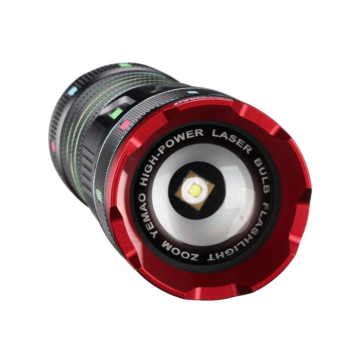 Тактический фонарь YEMAO YM-G634-1, 2500LM, аккумулятор 40700 (9000 mAh), чехол, блок питания
