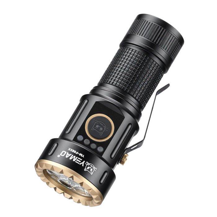 Тактический фонарь YEMAO YM-F883X, 3000LM, аккумуляторы 18650 + 18350 (3200 + 1500 mAh)