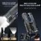Фонарь YEMAO YM-A300-SFT12R+3x3535+RGB, Li-Ion аккумулятор, ЗУ Type-C, zoom