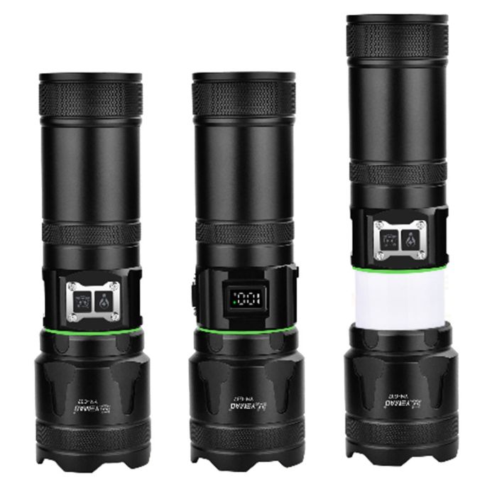 Фонарь YEMAO YM-G37-TG-30W, 1x40700, Power Bank, ЗУ Type-C, zoom, функция лампы, IP66