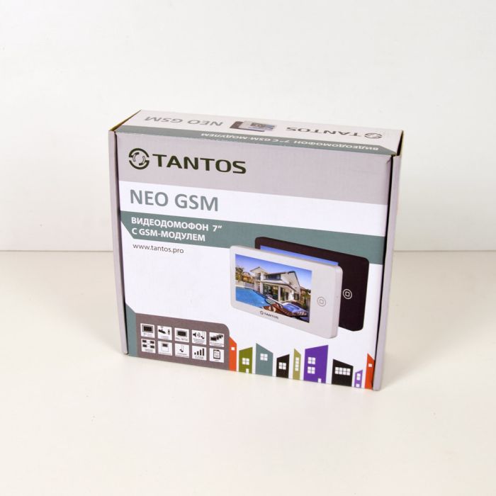 Відеодомофон Tantos Neo GSM 7" (White) розпродаж (443)
