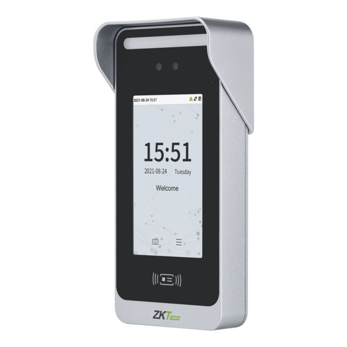 Біометричний термінал розпізнавання облич і долонь зі зчитувачем карт EM-Marine/Mifare з WiFi ZKTeco SpeedFace M4 вологозахищений