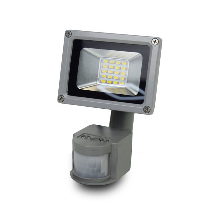 LED-прожектор Lightwell LW-10W-220PIR (розпродаж 753) з датчиком руху