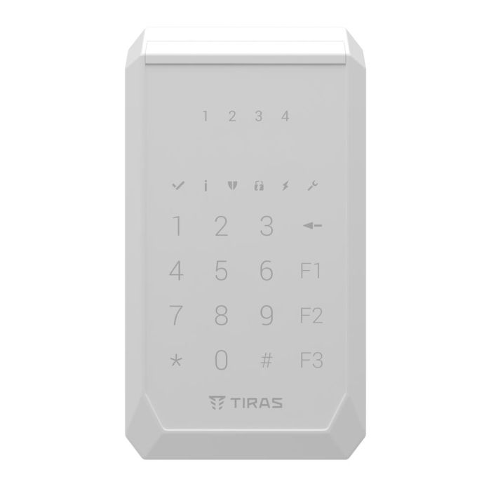 Клавіатура K-PAD4 (white)
