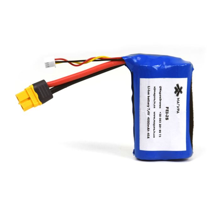 Зовнішня батарея FEI-2s1p GH для окулярів FPV Li-ion 7.4В 4000 мА·год