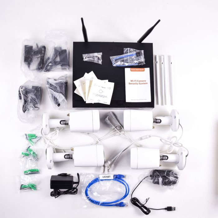 Комплект відеоспостереження ATIS WF 4 kit