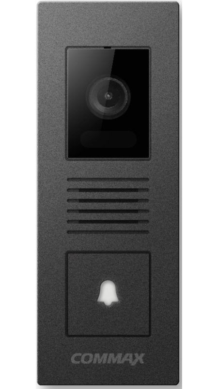 Відеопанель індивідуальна Commax DRC-4PIP, Dark Silver